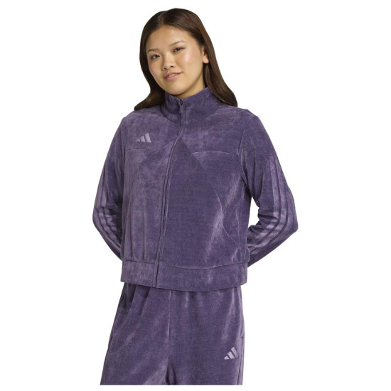 Adidas Γυναικεία ζακέτα Tiro Velour Track Top